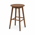 Taburete de Madera Marrón 75 cm