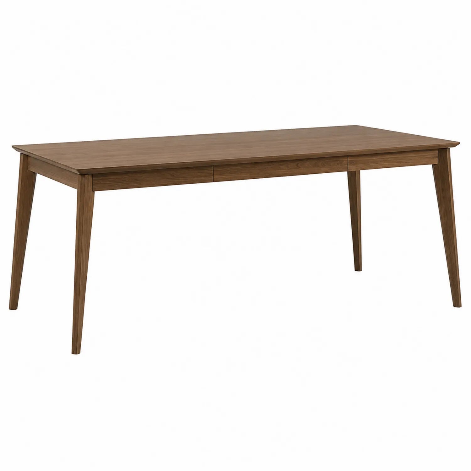 Mesa de comedor de madera nogal 200x90x75 cm