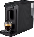 Kaffeevollautomat, 16cm, Camping, Schwarz, nur 16cm breit