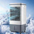 Ventilator, 20 L, 80 W, tragbar, Transportrollen, Timer, leise, Low Power 80W Luftzirkulator für Home Office