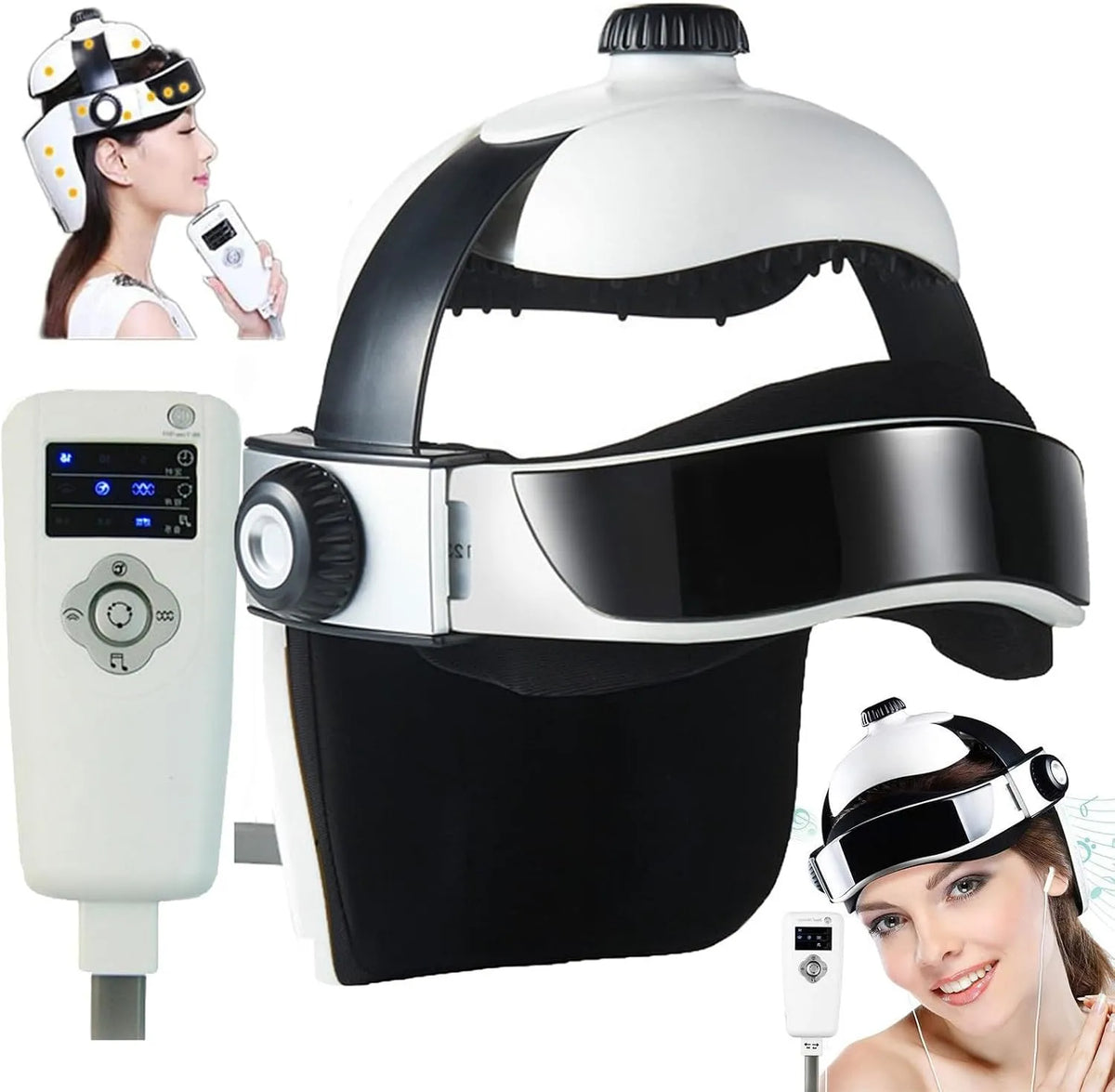Kopfmassagegerät, Wärmefunktion, Elektrisches