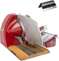 Aufschnittmaschine, Schneidemaschine, Einlegebrett, Rot, Holz