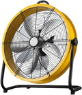 Ventilator, Industrie, 3 Geschwindigkeiten, Ventilator zur Luftzirkulation, Industrieller Bodenventilator