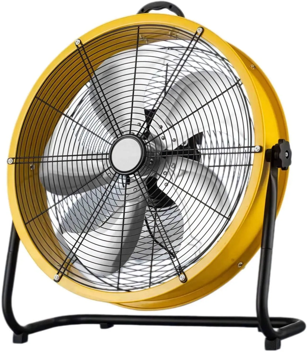 Ventilator, Industrie, 3 Geschwindigkeiten, Ventilator zur Luftzirkulation, Industrieller Bodenventilator