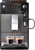 Melitta Kaffeevollautomat, 1,5 L, großer Wassertank, Cappuccino oder Espresso