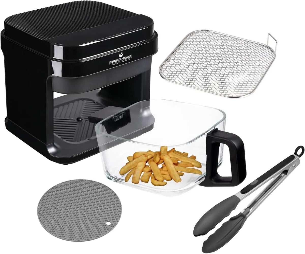 Heißluftfritteuse KHF-550, 5,5 L, Touch-Bedienung, Touchdisplay, 1.200 W
