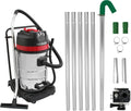 Staubsauger 170Grad, 80 L, 3000 W, Android OS, 4K UHD, 4K Kamera 4x Zoom Weitwinkel Echtzeit Inspektion, 7,5m Rohrreinigung Reichweite, 7,5 m
