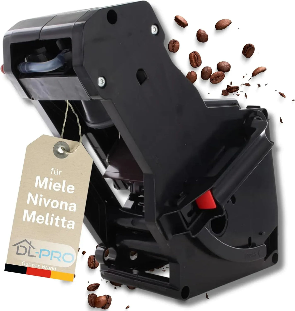Melitta A-047 Kaffeemaschine, DL-pro Brühgruppe geeignet für 6716059, Brüheinheit für Caffeo Barista, kompatibel mit Miele 10876091, 6783613