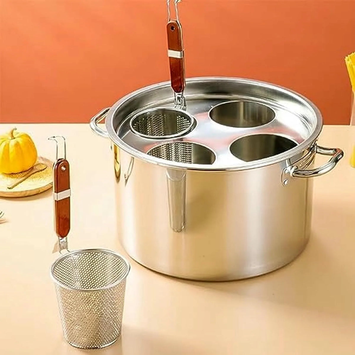 Induktionstopf, Edelstahltopf, Schmortopf, Pastatopf, für Pozole