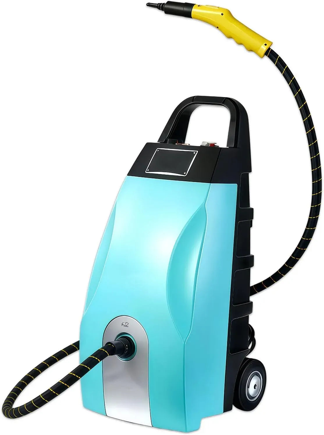 Dampfreiniger, Einsatz auf Böden, in Küche, Auto und an Fenstern, Blau, 110 °C Heißer Dampf Für Küchenfett, 3,5-Liter-Tank