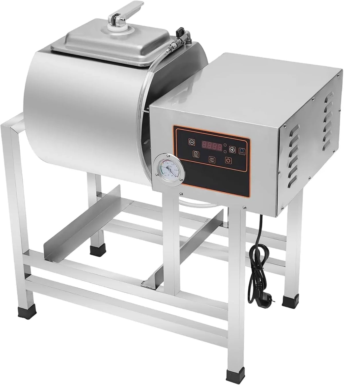 Hackfleisch Maschine, Fleischsalzmaschine, Fleischwolf, 78 x 42 x 83 cm, 38 L, 220 V, Edelstahl
