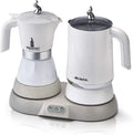 Milchaufschäumer, 500 W, Milchschäumer, Weiß, Ariete 1344 Frühstücksstation, 4/2 Tassen, 5 Funktionen