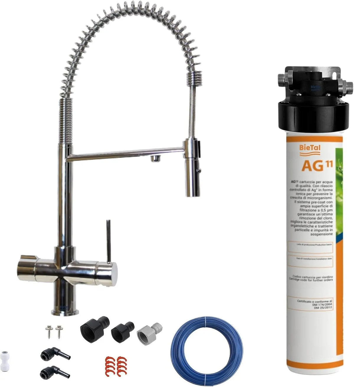 Küchenarmatur 3-Wege, Spültischarmatur und Wasserhahn