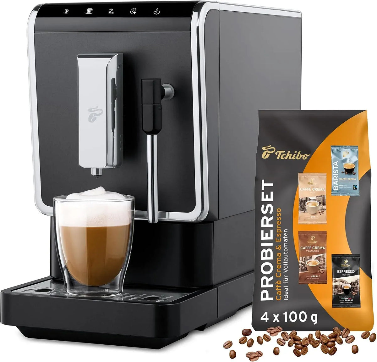 Kaffeevollautomat, INKLUSIVE Kaffeeprobierset GRATIS