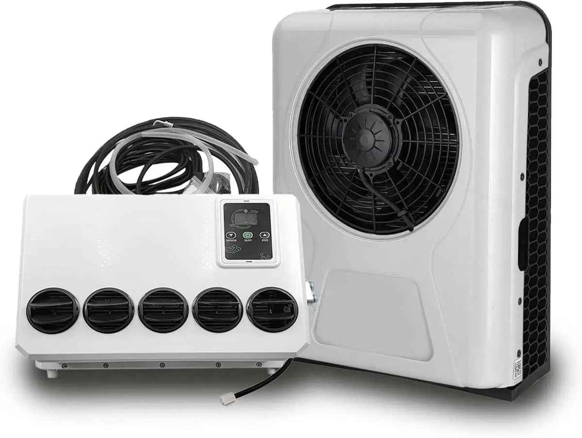 Klimaanlage EAC1009.12.W, Weiß, Wohnmobil Elektro-LKW-Kabineneinheit, AC-Einheit für Camper