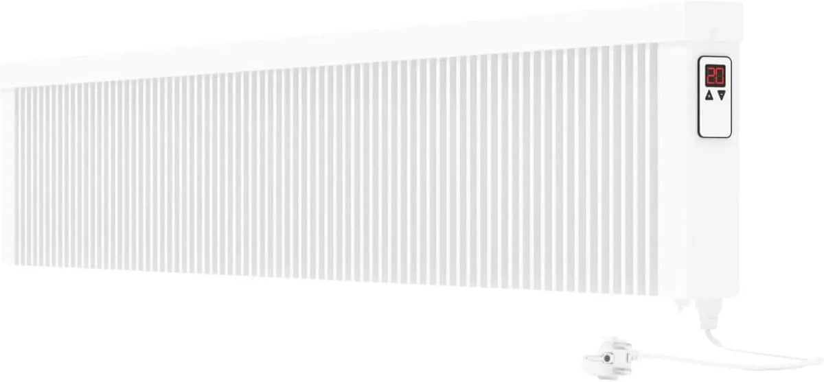 Elektroheizung GS 2000, 2000 W, WLAN, App, Thermostat, Elektrische Heizung Smart Home, App steuerbare Heizung WLAN steuerbar