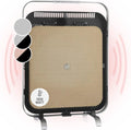 Klarstein Elektroheizung, 1300 W, Thermostat, IR Paneel mit Frostschutzfunktion, Infrarotheizung mit Thermostat