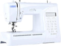 Stickmaschine, Stickautomat, LCD-Display, Weiß, Haushalt und Reisen