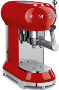 Smeg ECF01RDEU Maschine, 1 L, 1350 W, großer Wassertank, Rot