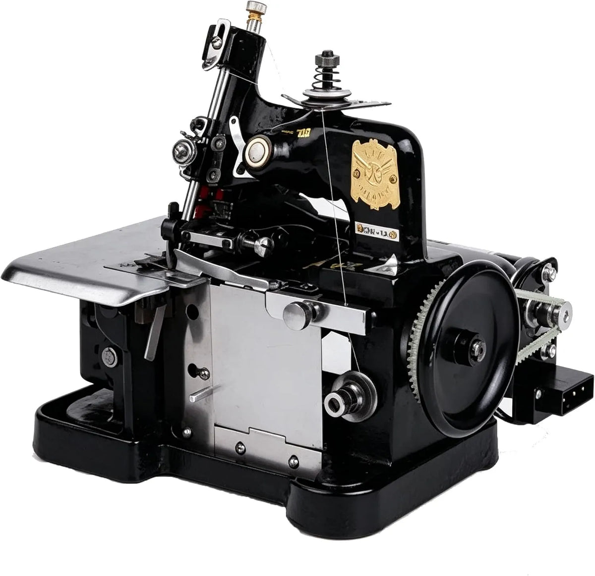 4-Mm-Faden Nähmaschine, Schneider, Anfänger, elektrische Nähmaschine, 3,2 Mm, gewerblich, Schwarz, für Anfänger Und Schneider Black