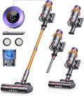 Staubsauger KPa/550 W/60, Touch-Bedienung, 1,5-Liter-Staubbehälter für Böden/Teppiche/Tierhaare（X7A）, 45 Min