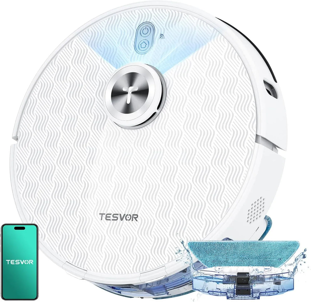 Saugroboter, Tesvor S8Pro 3in1, APP/Alexa Steuerung