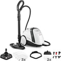 Dampfreiniger 2-Liter-Tank, 1500 W, Druckdampf, herausnehmbar, Schwarz, Polti Vaporetto Smart 120, 4 bar Druck, 14 Zubehörteile inklusive
