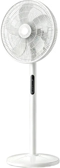 8-Speed Standing Floor Fan, Quiet Air Circulating Fan for Home & Office