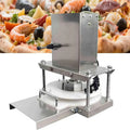 Nudelmaschine 22cm/30cm, Nudelbereiter, Pizza, Gebäck, gewerblich, Restaurant, Edelstahl, Elektrische Pizzateigpresse, 25cm