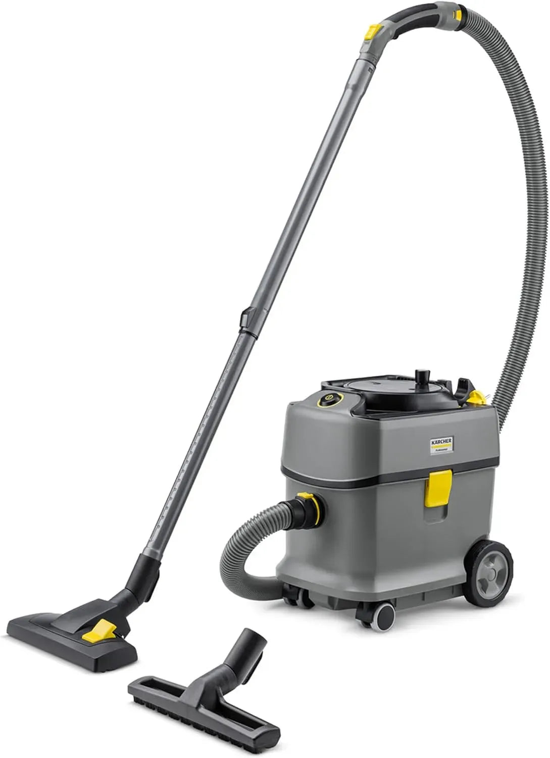 Kärcher T 15 HEPA-14-Filter HEPA-14-Filter, Trockensauger, Behälter, Kabel, 585 W, 52 dB, 6,4 kg, 12 m, für Textil- und Hartböden