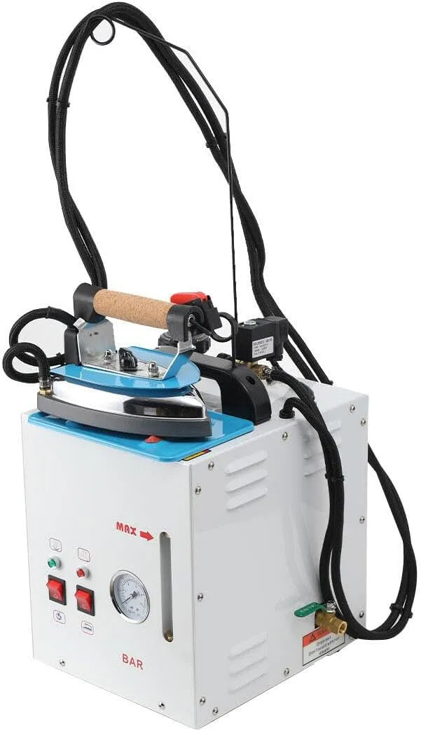 Bügelstation, Bügelanlage, Bügeleisen, elektrisches Bügeleisen, 5 L, großer Wassertank, Dampf