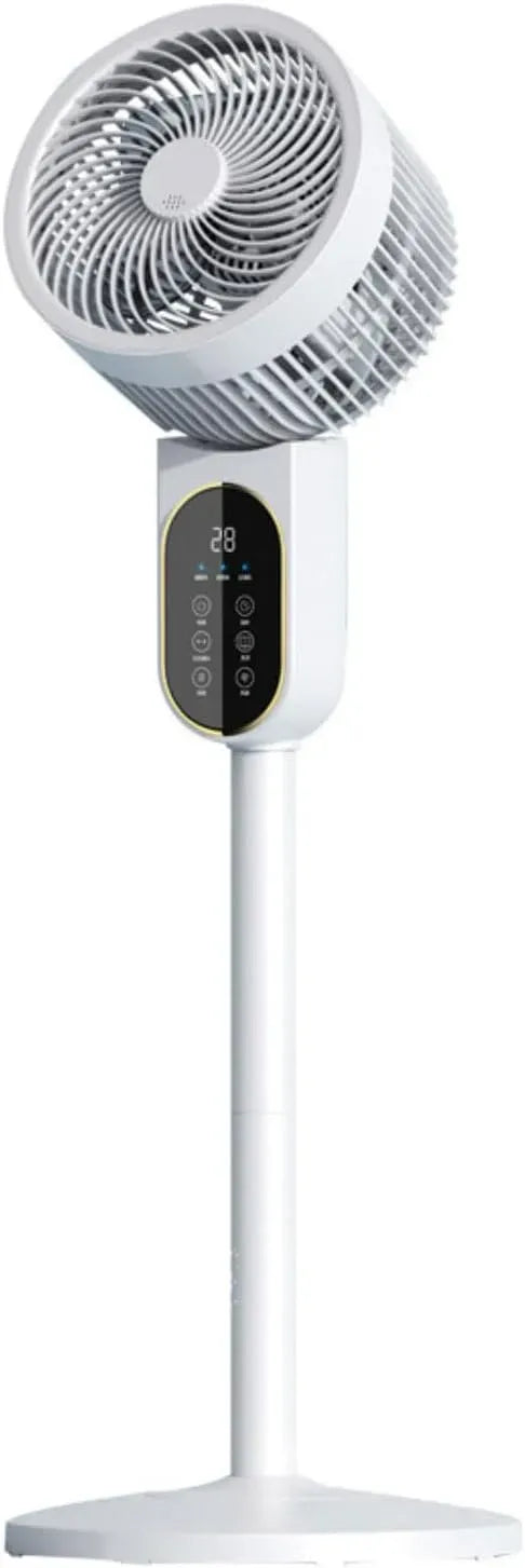 Klimaanlage 12H, 23 dB, tragbar, Timer, 3 Geschwindigkeiten, Oszillation, leise, Luftkühler Standventilator mit 135° Oszillation, Einstellbare Höhe