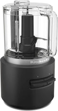 KitchenAid Akku, 1,18 L, Edelstahl, 2 Geschwindigkeiten, kabellos, Schwarz