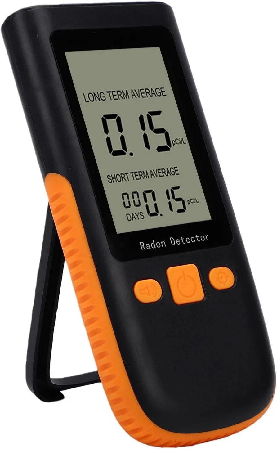 L 0 0-270pCi/L Radon-Messgerät, Radon-Detektor, tragbar, LCD-Display, für Heimbüro, GOWENIC