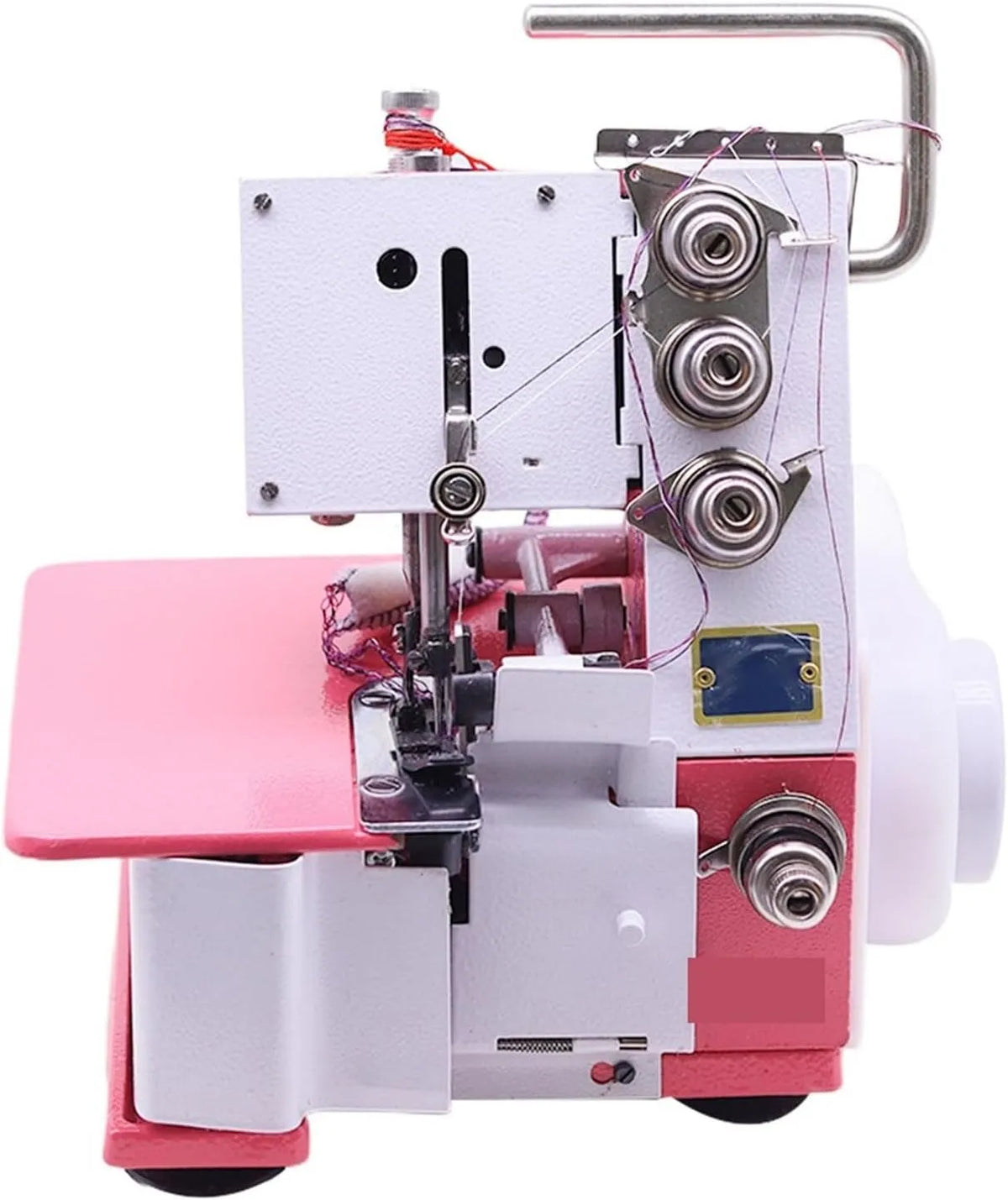 eine Maschine, Nähmaschine, elektrische Nähmaschine, tragbar
