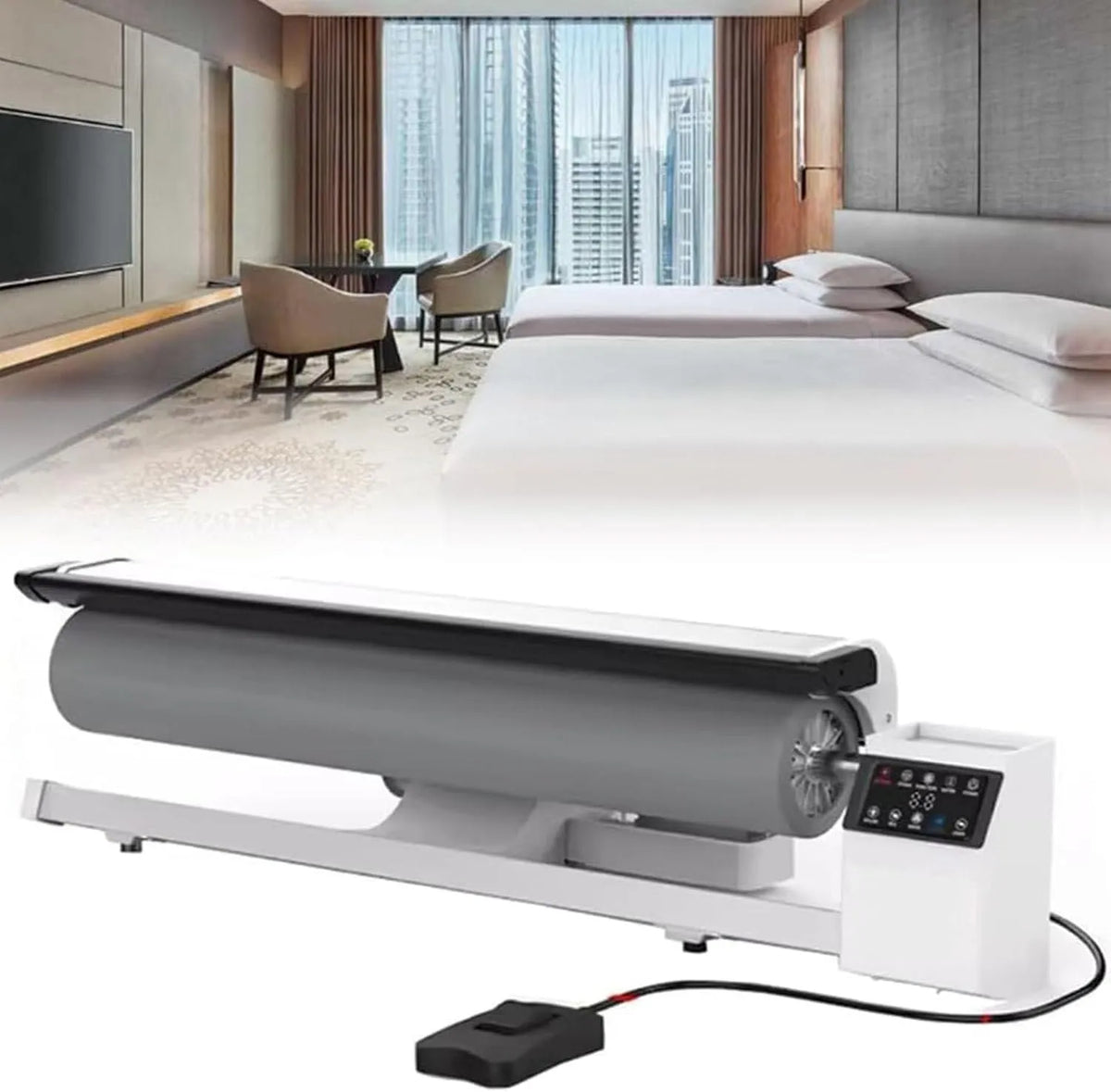 2950-W-Gewerbe-Walzenmangelmaschine Mm-Rotationsdampfbügelmaschine, für HotelwäscheSYJQ52585