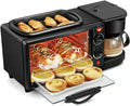 Toaster, 9 L, 1050 W, HYDEE, Timer, herausnehmbar, herausnehmbare Krümelschublade, Timer-Steuerung, in-1-Frühstücksmaschine