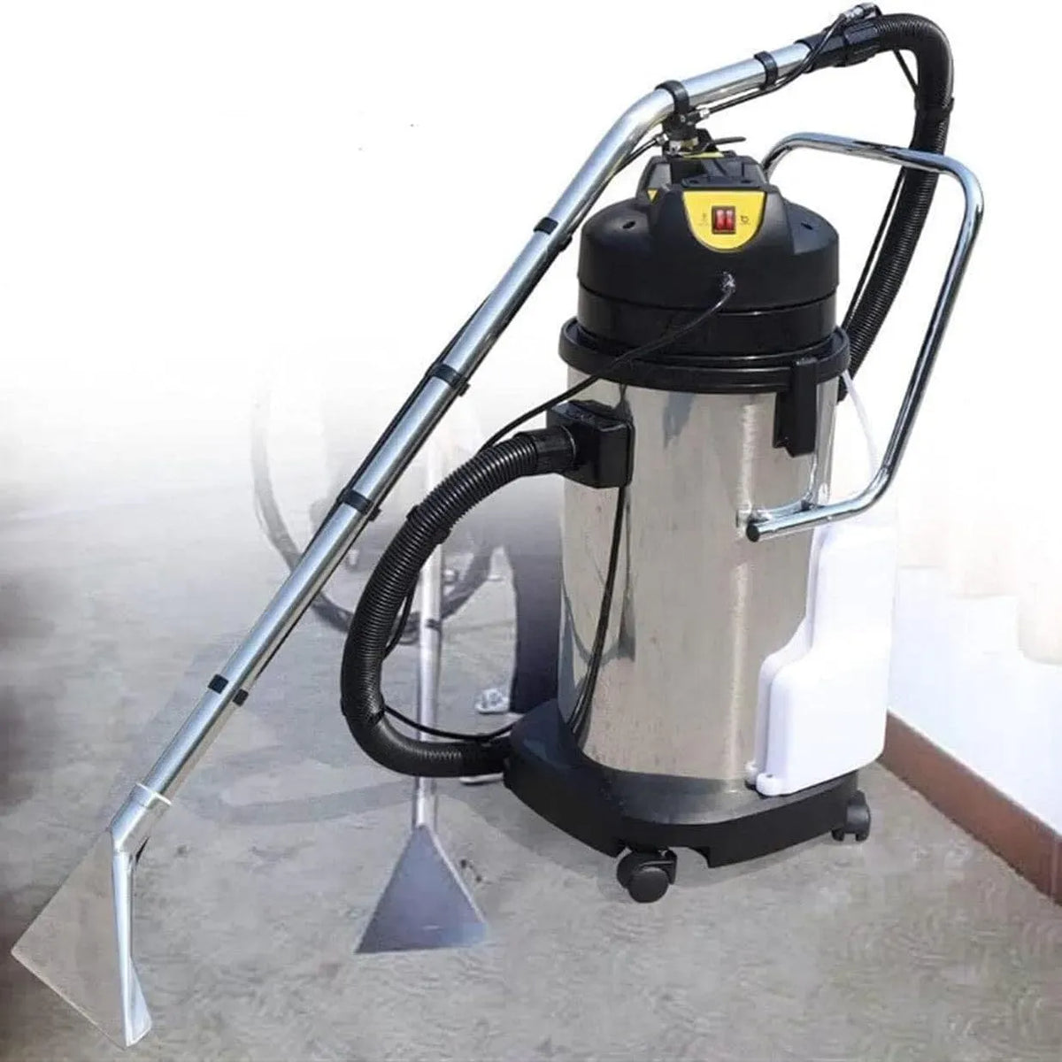 3-in-1 Teppichreinigungsmaschine, Teppich- und Polsterreiniger, Edelstahl, für Haushalt und gewerbliche Nutzung