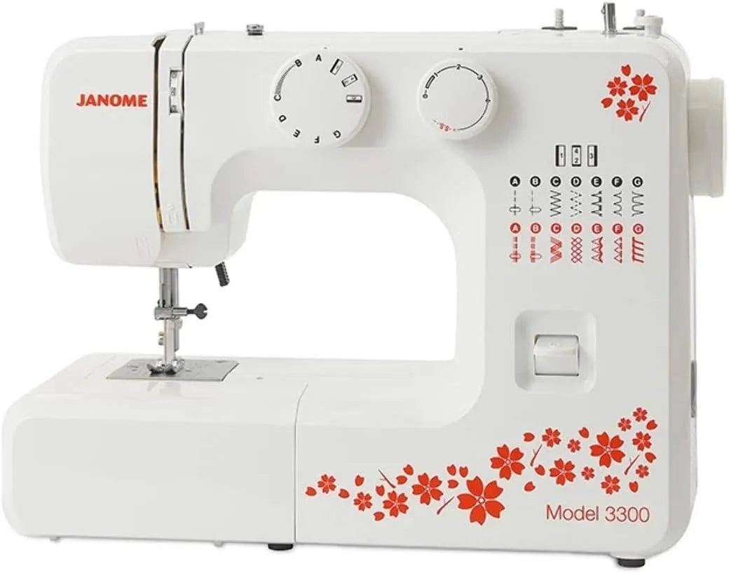 Nähmaschine, elektrische Nähmaschine, Janome Nähmaschine 3300 mit 5 Jahren Garantie