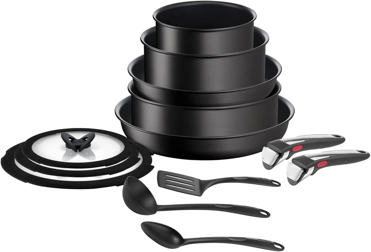 Tefal 13-teiliges L39593 Topf, Antihaftbeschichtung