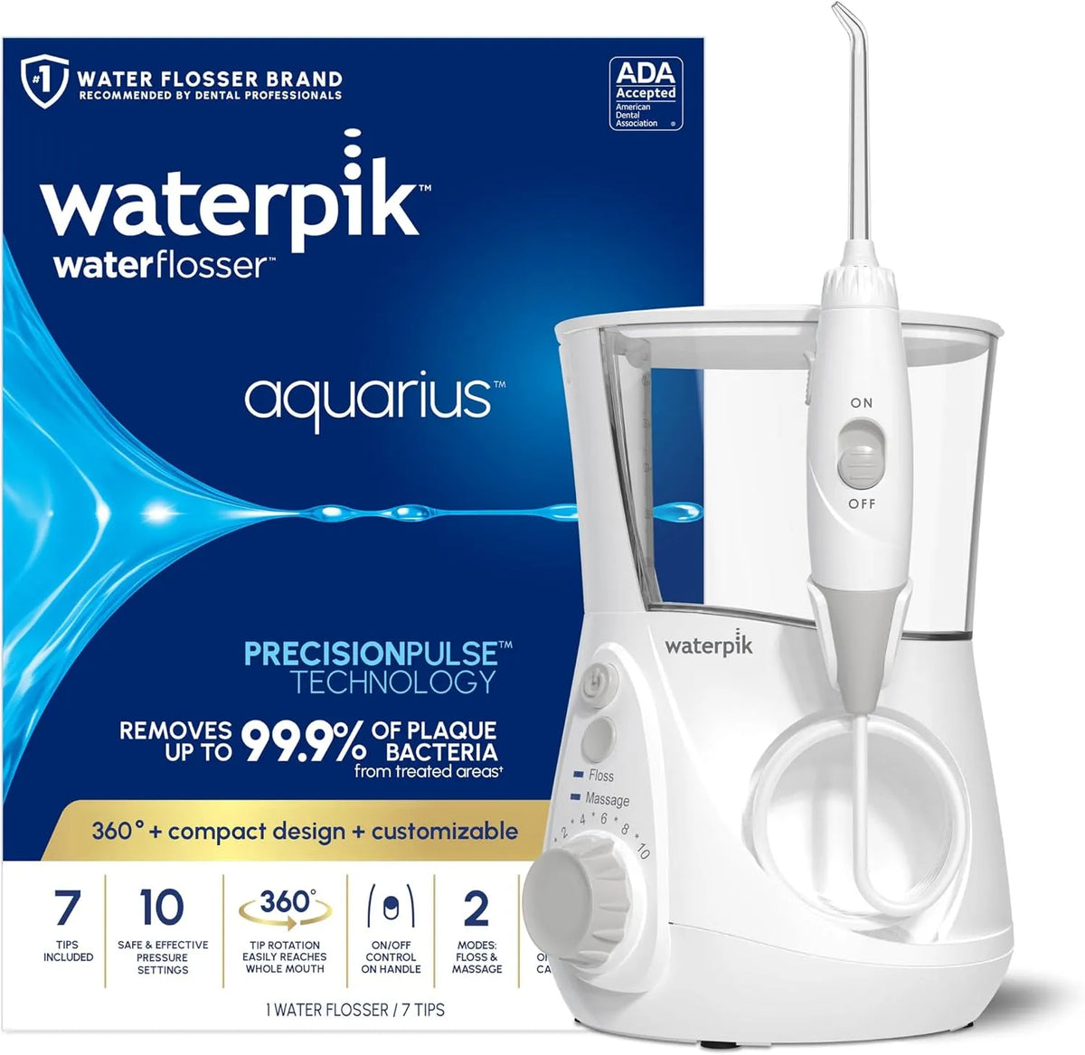 WP-660 Waterpik Aquarius Water Flosser