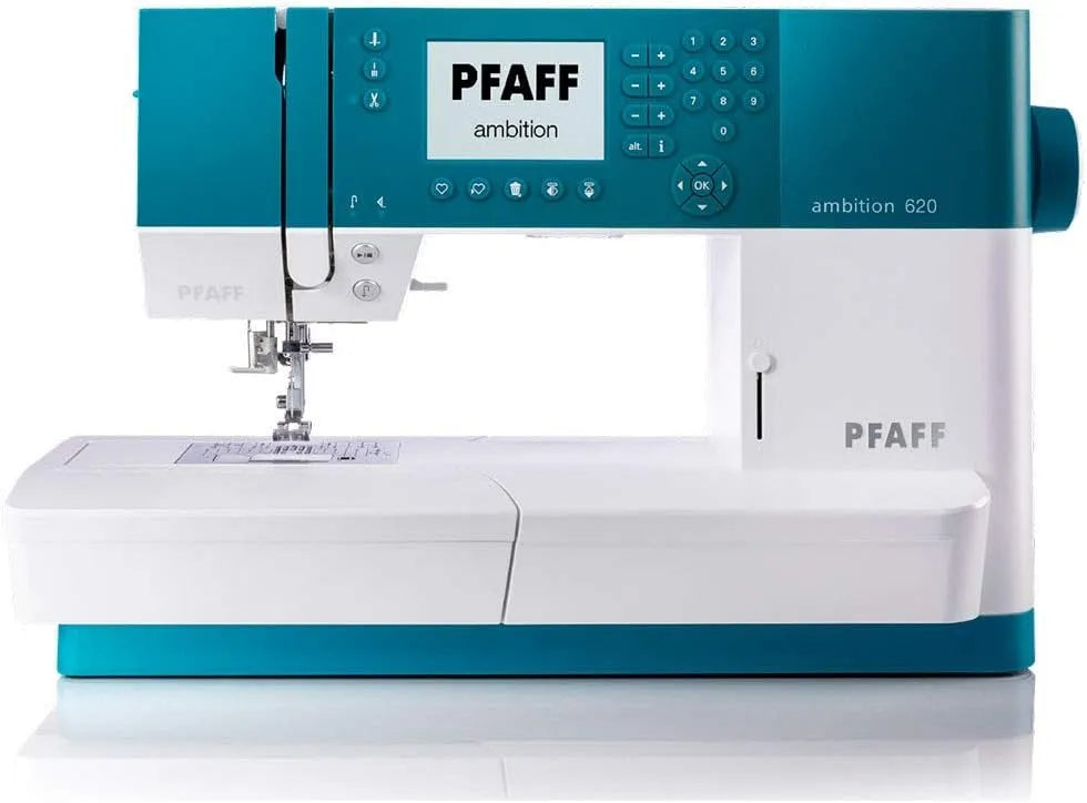 Gerätezubehör, Ersatzteil und Zubehör, elektrische Nähmaschine, Pfaff Ambition 620 Nähmaschine inklusive Zubehör
