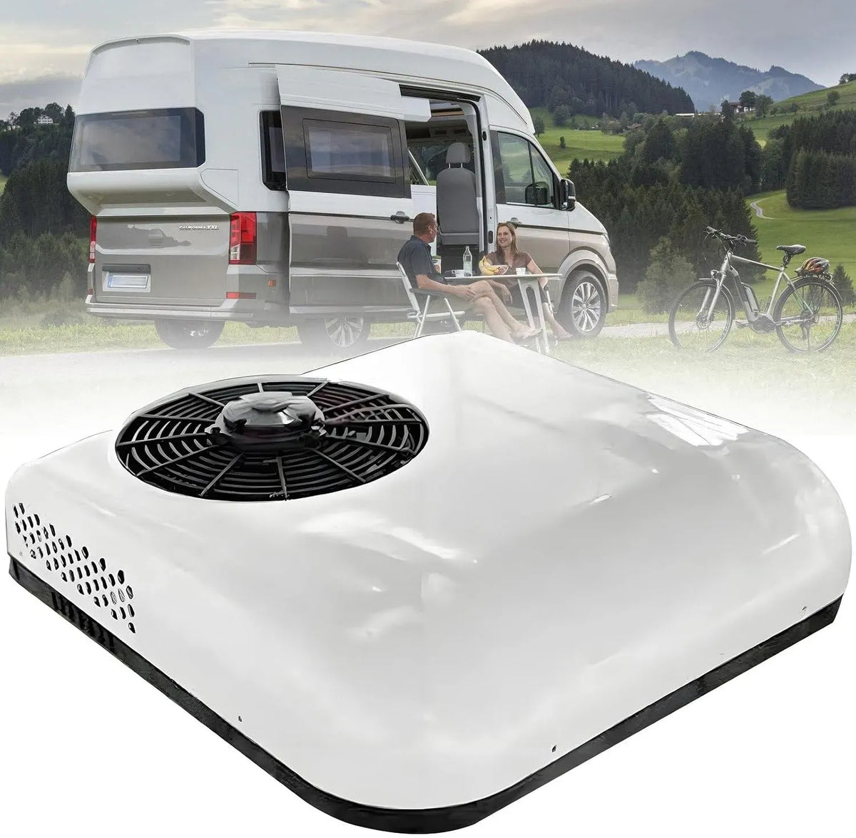 Klimaanlage V/24 White-12V, 12 V, leise, Weiß, LKW